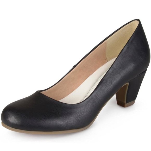 Journee Collection Women's Graysn Wedge Heel Pumps 9.5 NWOB main image 0